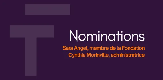 Nominations gouvernance Fondation novembre 2025