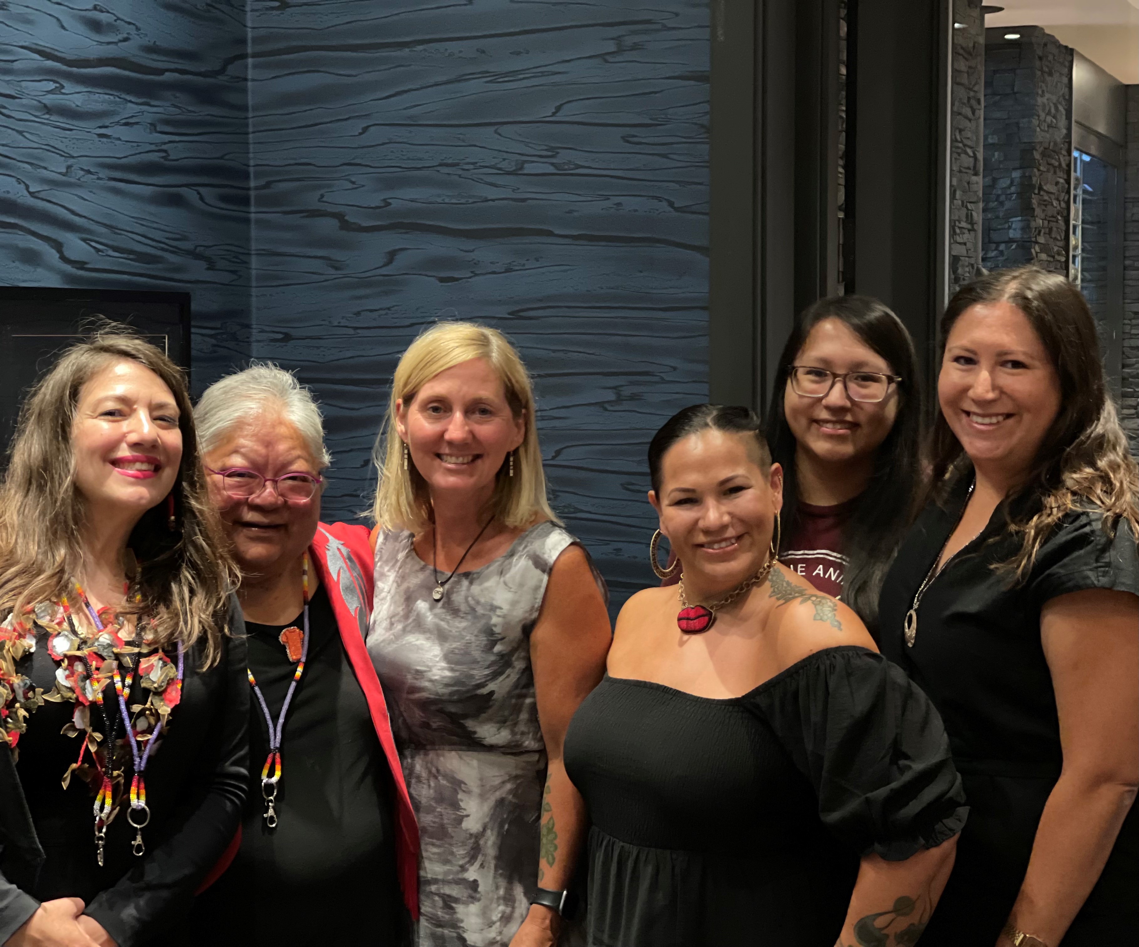 Pascale Fournier, Lorna Williams, Patti Laboucane-Benson, Vanessa Ambtman-Smith, Jarita Greyeyes