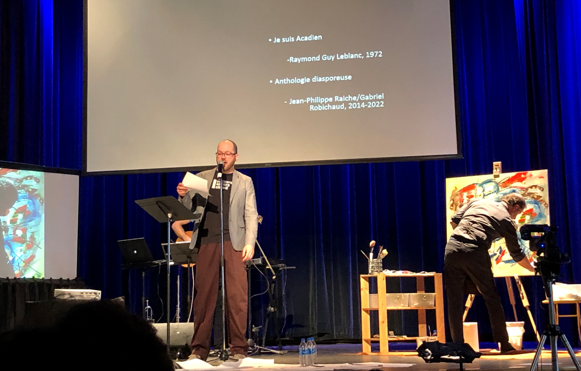 Gabriel Robichaud, Sébastien Michaud et Mario Cyr.