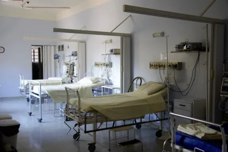 Empty Hospital Beds